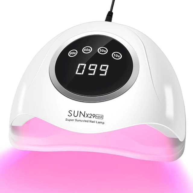 Detalle de MainPi UV Nail Lamp 380W (90 LEDs) with Touch Screen & Auto Sensor