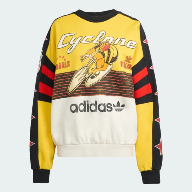 Detalle 2 de Adidas Sudadera Archive Cycling Amarillo