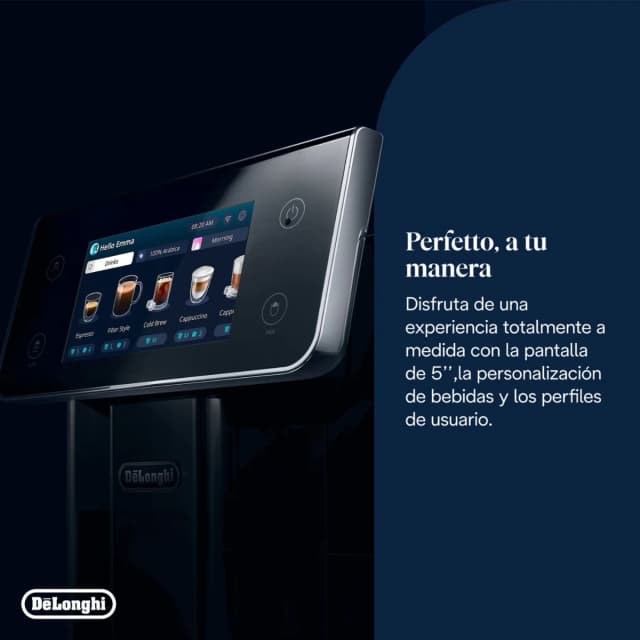 Thumbnail 5 de De'Longhi PrimaDonna Aromatic cafetera automática 5"