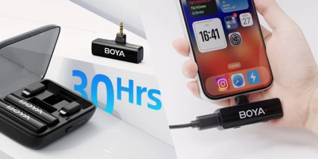 Thumbnail 16 de Boya Boyalink 2 kabelloses Lavalier-Set 300 m