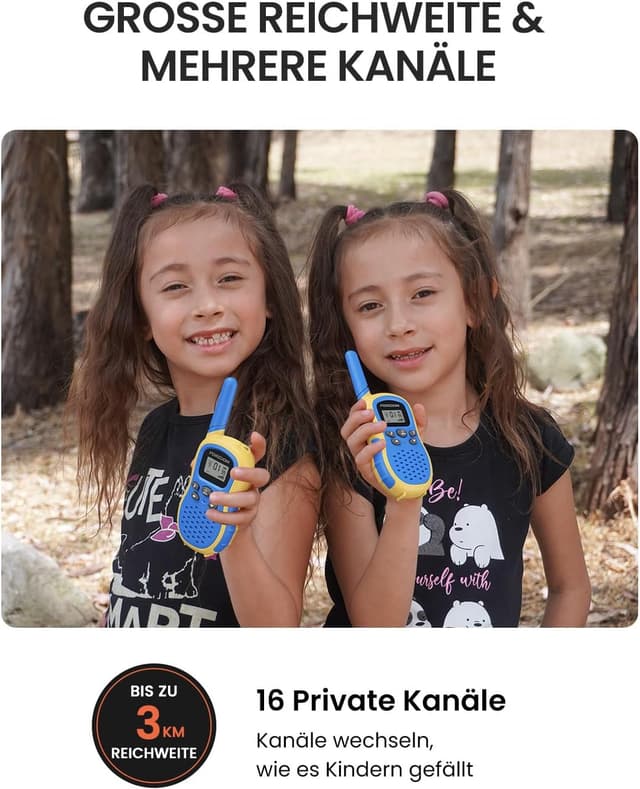 Detalle 2 de FOREDOM Walkie Talkies 3 km Reichweite
