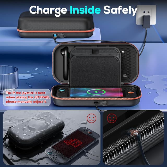 Detalle 2 de Nintendo Switch 2 Tasche Große Harte Tasche