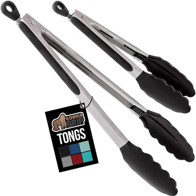Detalle de GORILLA GRIP Kitchen Tongs 7" & 9