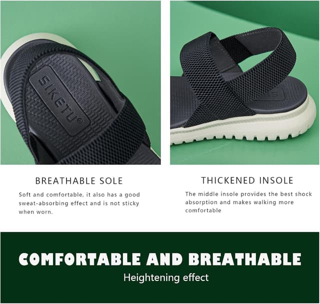 Detalle 2 de Sandales femme Acfoda pour l’été, confort léger avec soutien de la voûte plantaire (EU 35 à 42)