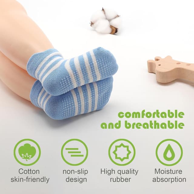 Thumbnail 3 de DRESHOW Calcetines Tobilleros Antideslizantes 6 pares