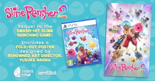 Detalle 2 de Slime Rancher 2 - PS5 (IAM8BIT) con banda sonora y póster desplegable
