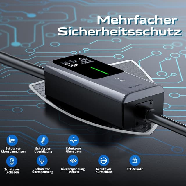 Detalle 1 de VDL POWER Mobile Wallbox 11 kW Typ 2