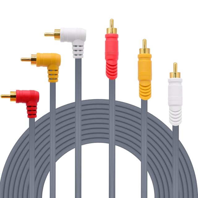 Detalle de YARCHONN 3 Cinch AV-Kabel 3 RCA, 3 m