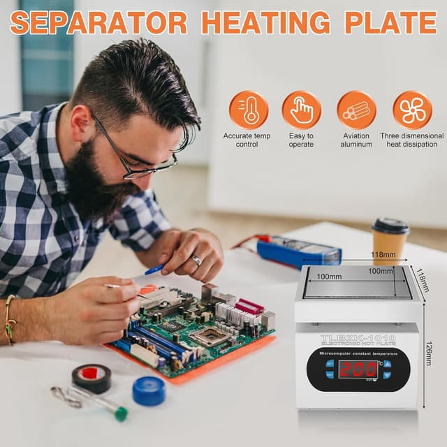 Detalle 2 de Stazione saldatura TLBZK 350W 220V