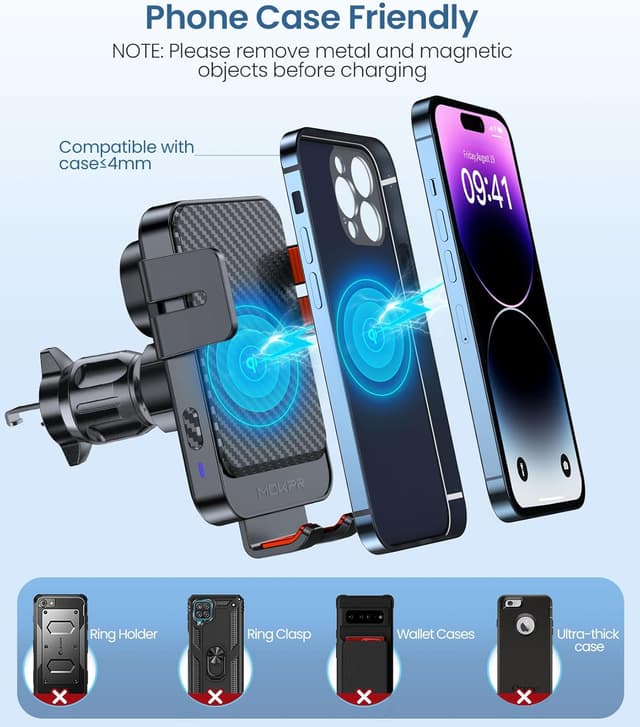 Thumbnail 5 de Handyhalterung Auto mit 15W Ladefunktion