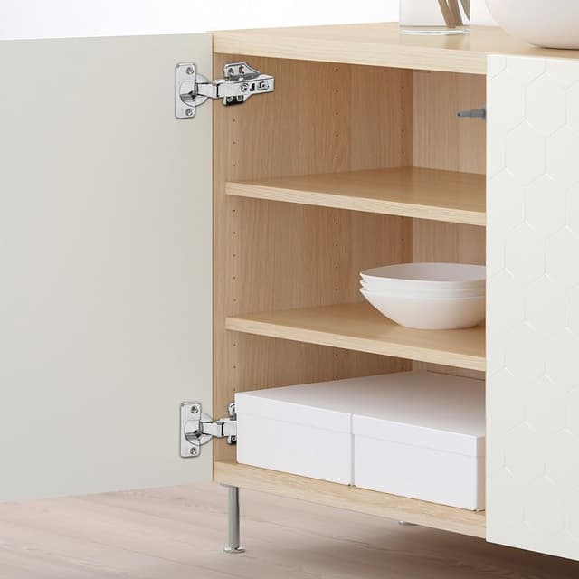 Thumbnail 6 de Umllpet 10er-Set Scharniere für Eckanschlag mit Softclose – 110° Öffnungswinkel