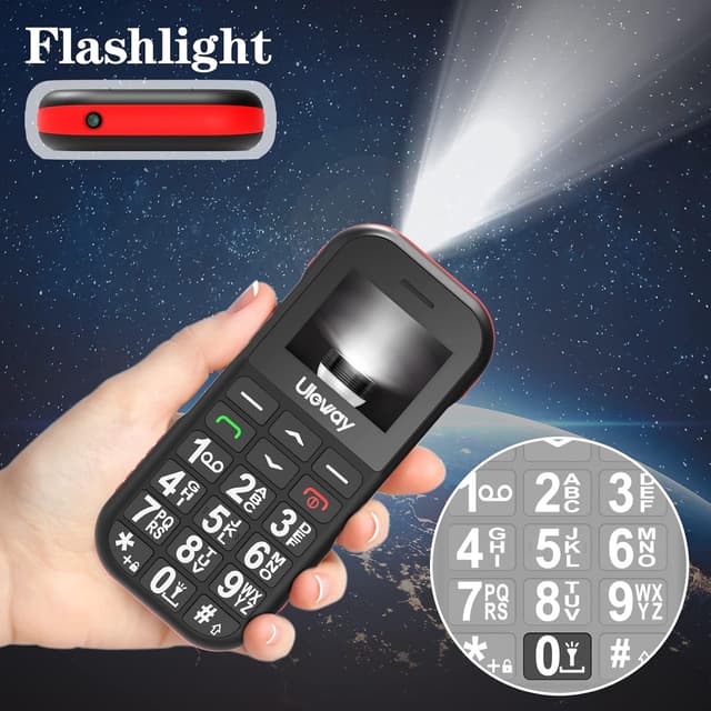 Thumbnail 5 de ukuu Easy-Use Big Button Phone 1800mAh