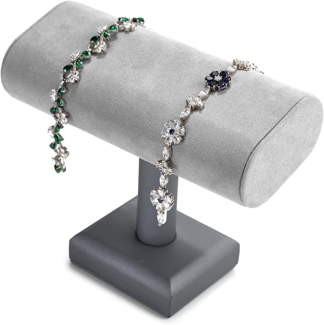 Detalle de Papten Organizador de Joyas de Piel Sintética con Compartimentos