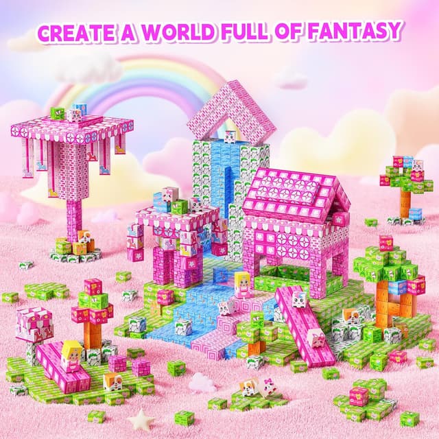 Detalle 2 de Magnetic Building Blocks 84PCS for kids