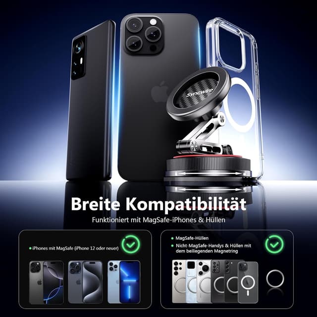 Detalle 2 de SYNCWIRE Magnetische Handyhalterung 360°