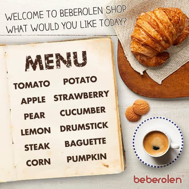 Thumbnail 6 de Beberolen Kinderküche Zubehör aus Holz: Holz-Schneideset mit Klettverbindung