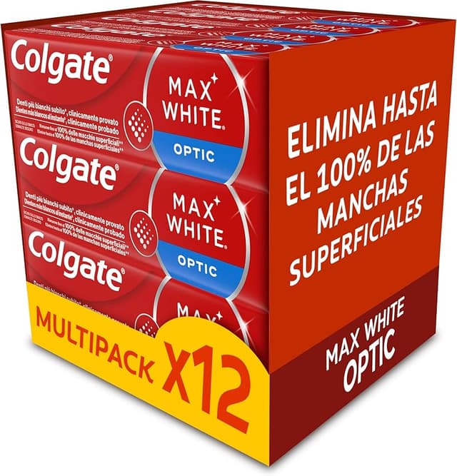 Imagen de Colgate Max White Optic pasta blanqueadora 75 ml 🪥 en OfertitasTOP
