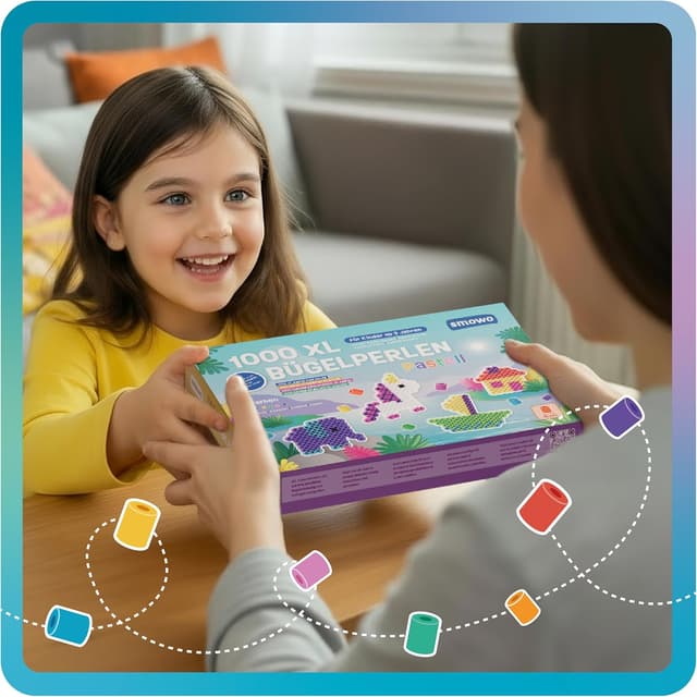 Thumbnail 6 de Smowo Bügelperlen 1000 Stück 🎨