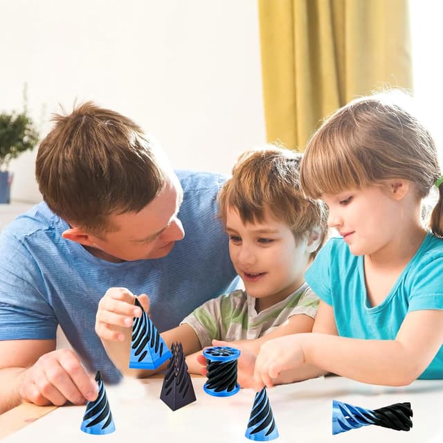 Detalle de Impossible Cone Spiral Fidget Toy 3-Pack