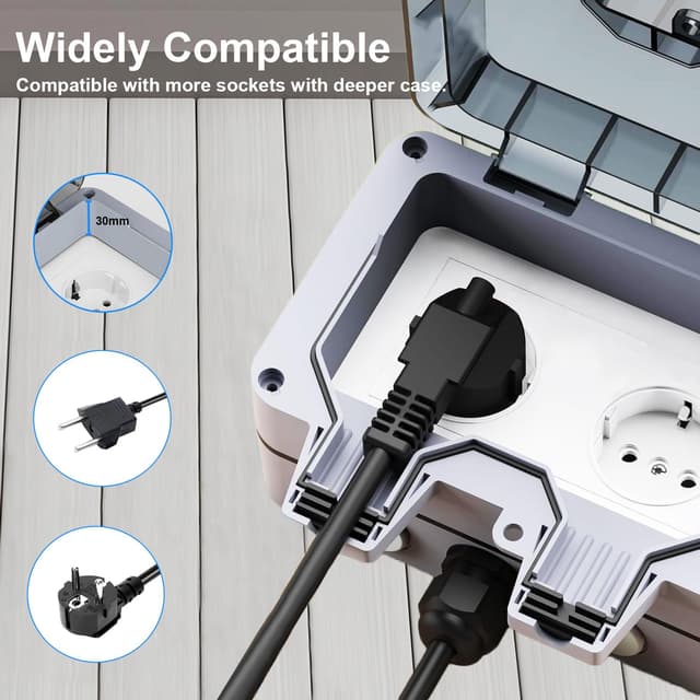 Detalle de Presa esterna impermeabile 16A IP66