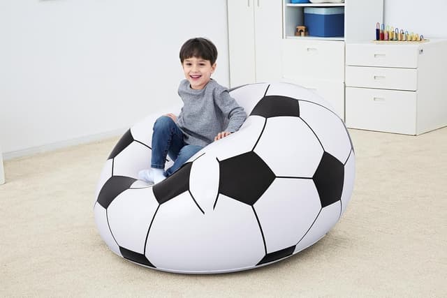 Thumbnail 4 de Bestway 75010 - Puff Inflable Balón de Fútbol