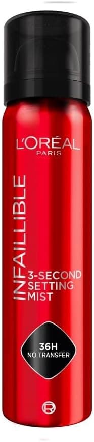 Detalle de L’Oréal Paris Spray Fixateur de Maquillage Waterproof Infaillible 75 ml