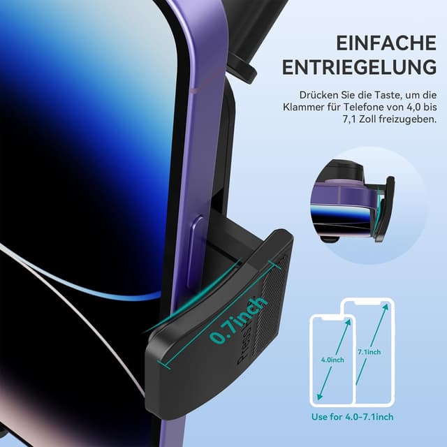 Thumbnail 5 de CINDRO Handyhalterung Auto 360° Drehbar