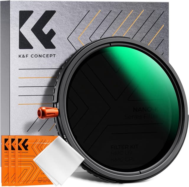 Detalle de K&F CONCEPT 40,5mm filtro ND2-32 3 in 1