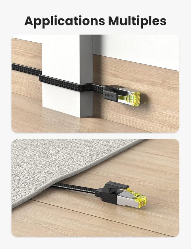 Thumbnail 2 de UGREEN Cat 7 Ethernet plat 15 m