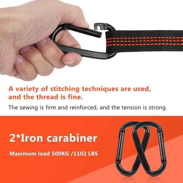 Detalle de Vicloon corde per altalena 2 pezzi da 150 cm