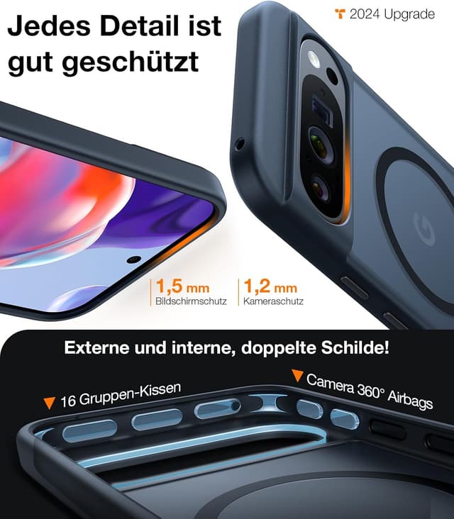 Thumbnail 4 de TORRAS Guardian-Mag Pixel 9 Pro Hülle