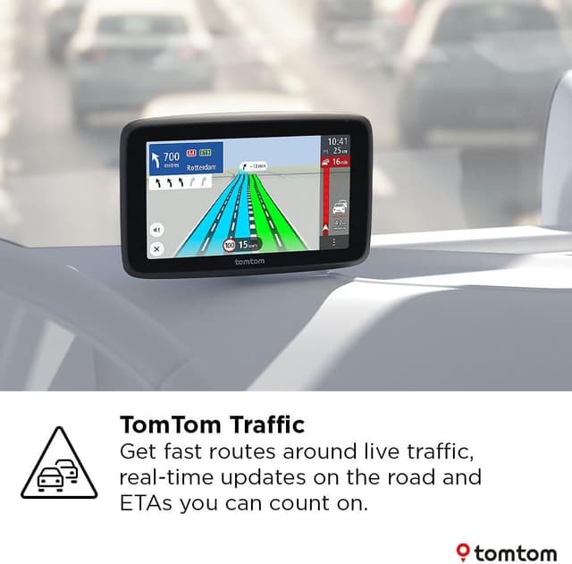 Detalle de TomTom Truck Navigator GO Professional (2nd gen) 6" with Europe maps & real-time traffic for large vehicles