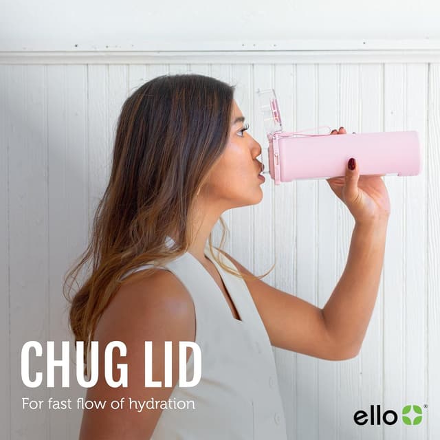 Thumbnail 3 de Ello Syndicate 20oz Glass Water Bottle