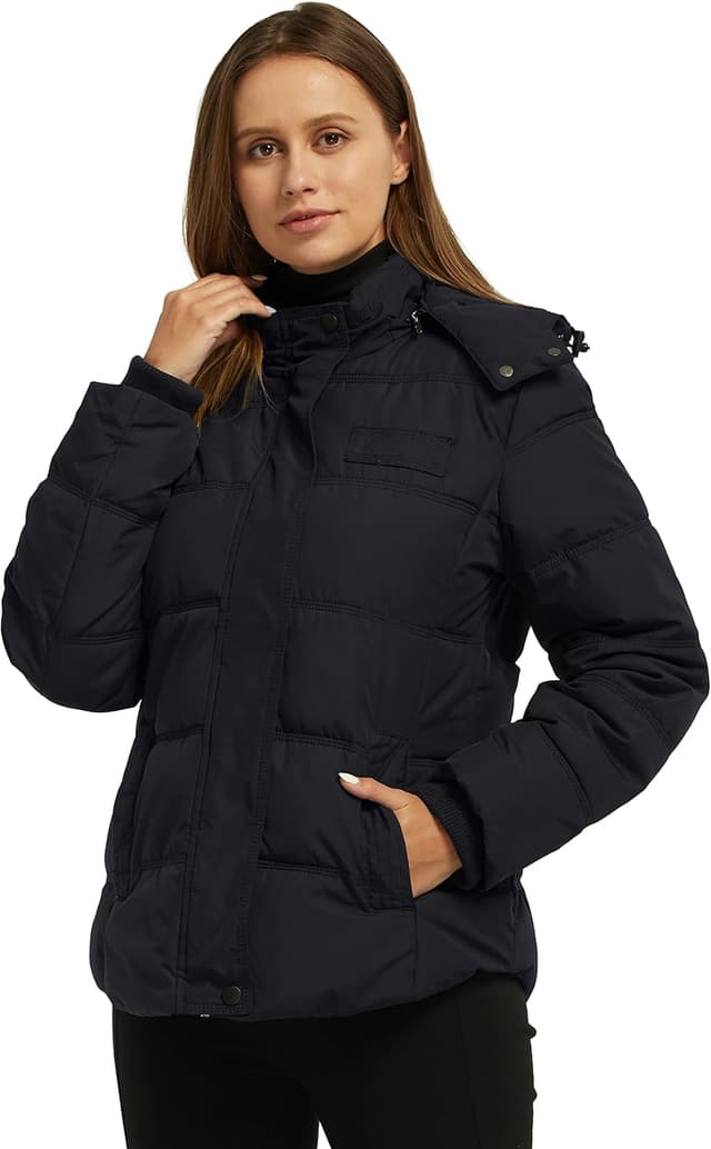 Detalle 2 de Wantdo Women's Hooded Puffer Jacket