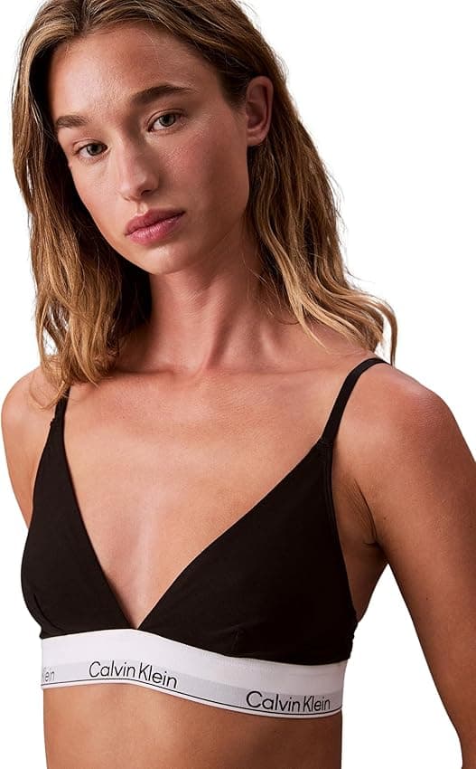 Thumbnail 6 de Calvin Klein Sujetador Triangular bralette S 53% algodón