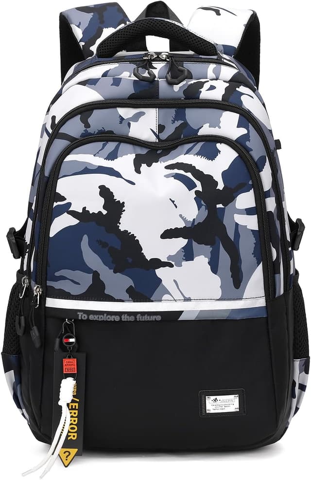 Detalle de Amythe Zaino Scuola Superiore e Media per Ragazzi con PC 16 pollici, 32 litri – Nero