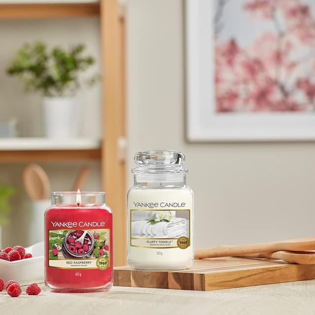 Thumbnail 6 de Yankee Candle bougie Framboise rouge 623 g 🕯