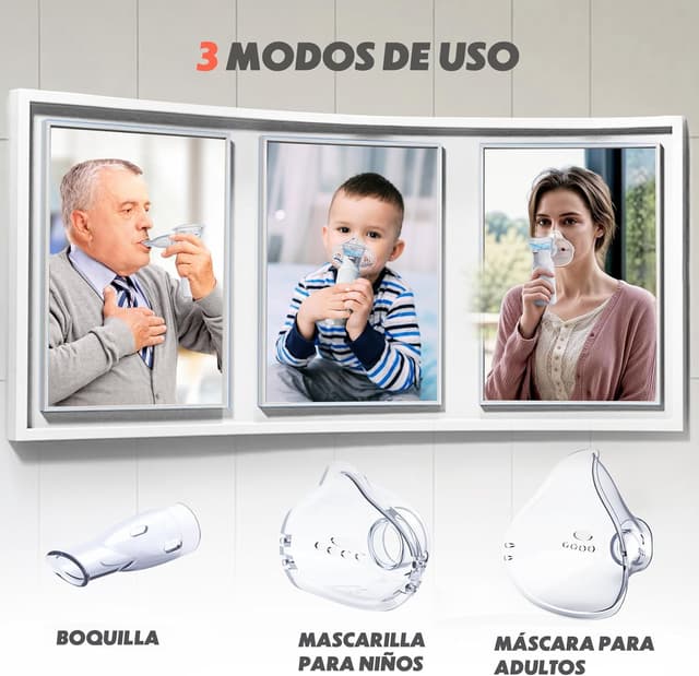 Thumbnail 5 de AU YAT Nebulizador portátil 800 mAh