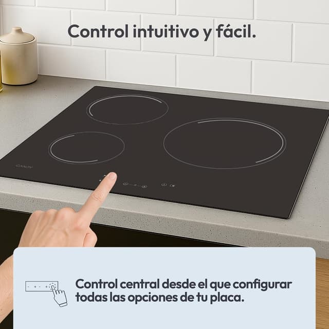 Thumbnail 3 de Candy Timeless CH63CC/4U2 Vitrocerámica 60 cm