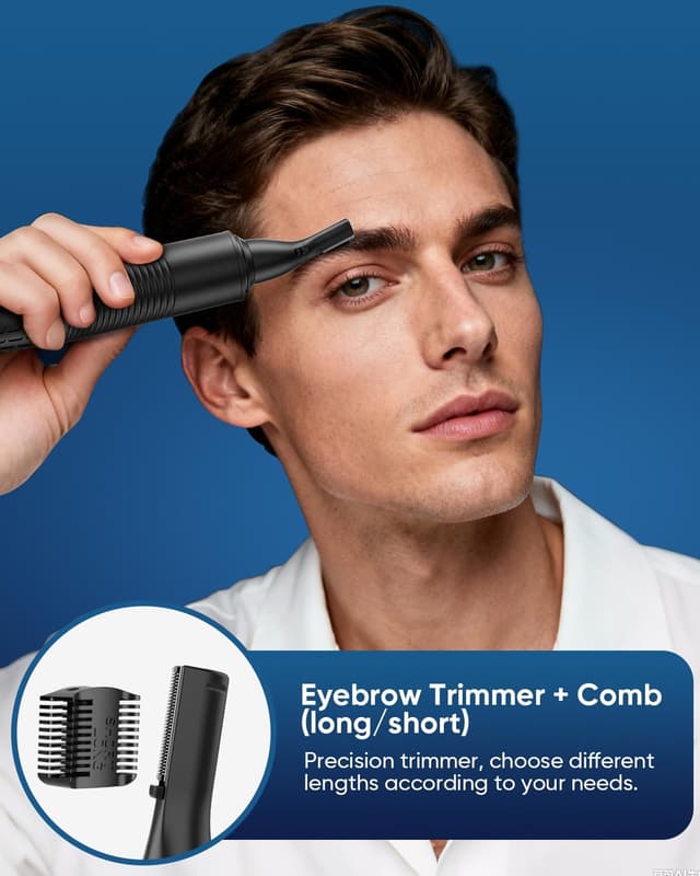 Detalle de Tagliapeli Naso Orecchie 3-in-1 8500 RPM ✂