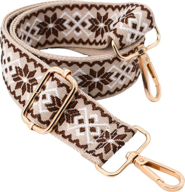 Detalle de ROYGBCP Replacement Purse Strap – Adjustable Wide Crossbody Strap for Women