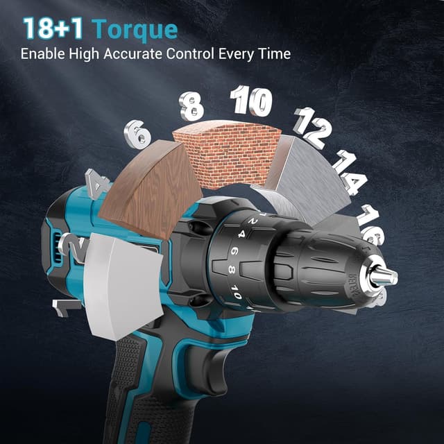 Thumbnail 1 de LEEIKOO Avvitatore 21V 42N.m