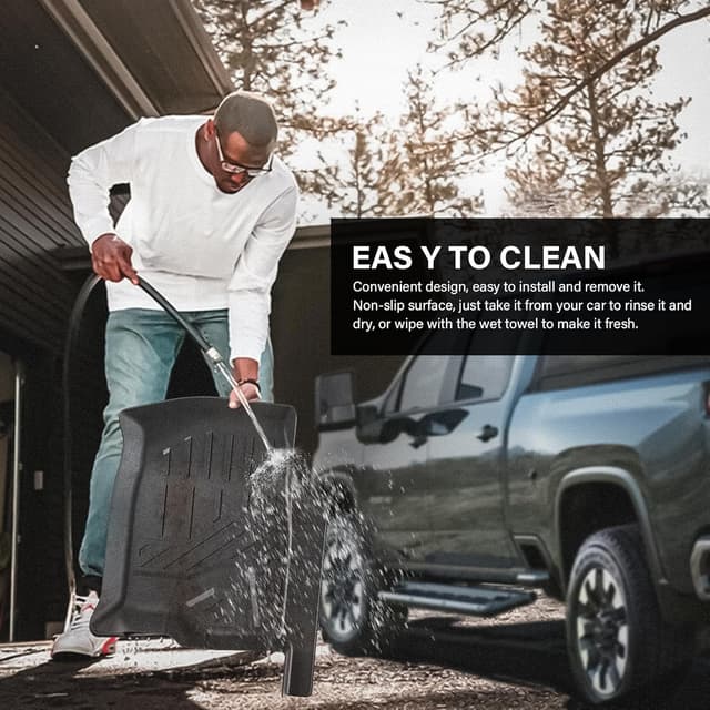 Thumbnail 3 de CARENTR Floor Mats Silverado 2019-2025 Rear Row