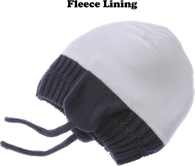 Detalle de Exemaba warm beanie hat 100% acrylic