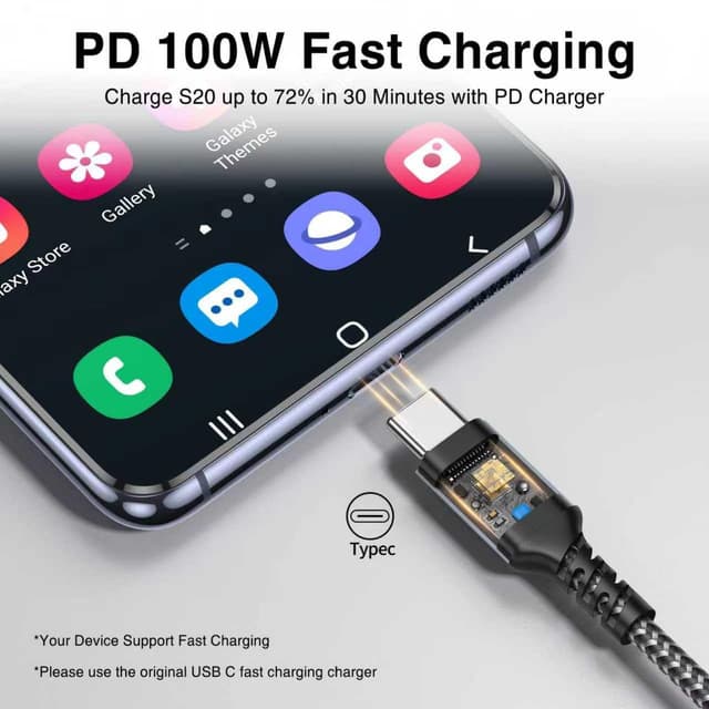 Thumbnail 3 de GIANAC 100W USB C Kabel 5M PD 3.0
