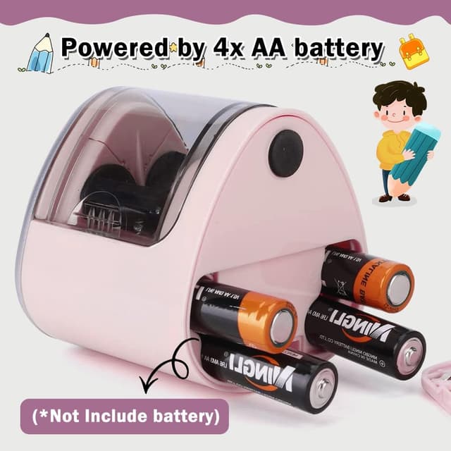 Detalle 2 de Elektrischer Bleistiftspitzer 5 Sekunden ✏