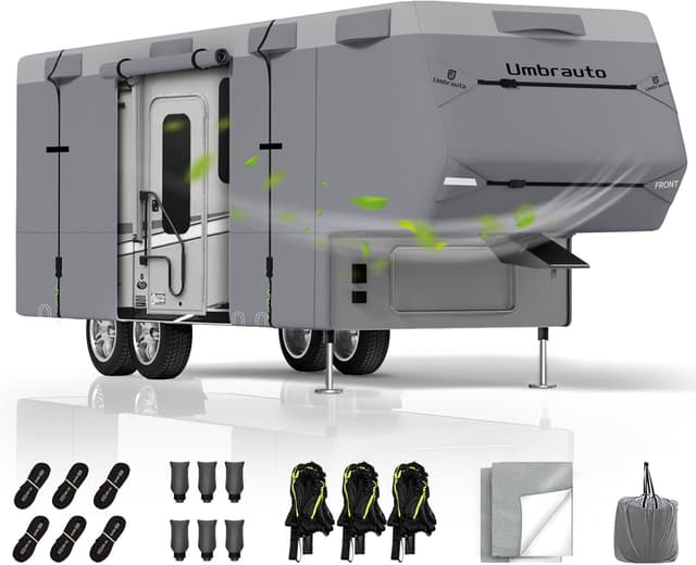 Detalle de Umbrauto 5th Wheel RV Cover 37-40 ft ⛺