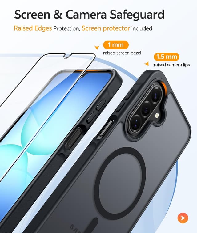 Detalle 2 de FNTCASE A17 Magnetic Matte Translucent Case