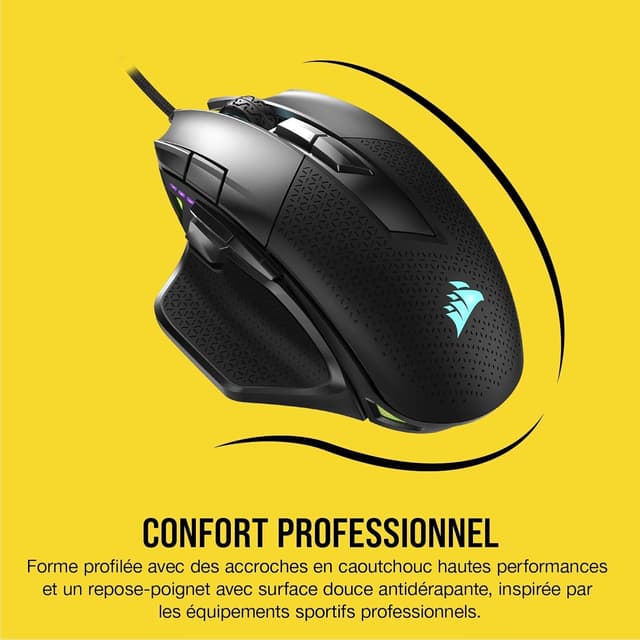 Thumbnail 5 de Corsair Nightsword RGB Souris FPS MOBA Filaires