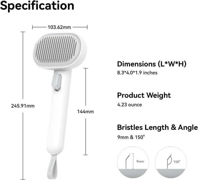 Thumbnail 6 de Aumuca Cat Brush shedding 304 stainless 🐾
